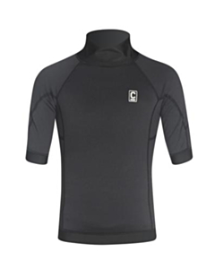 Thermal Skins Junior SS Vest-BLACK-JM