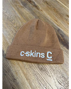 c-skins heavyweight beanie toffee