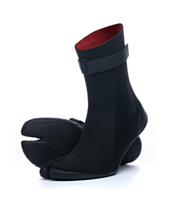 C-Blackout 3mm Adult Split Toe Boots-BK-BK-12