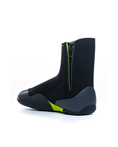 C-Legend 5mm Jnr Zipped Round Toe Boots-BLK-FH-CH-2XL