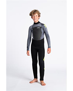 C-Legend 5:4:3 Junior GBS Back Zip Steamer-BK-BKTD-LI-J2XL