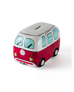 devoted surf van piggy bank red
