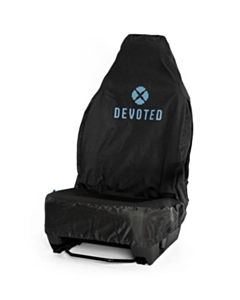 devoted premium single car-van seat cover black