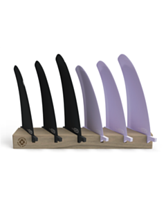 devoted fin block display wood