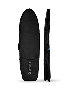 devoted fish 8mm day boardbag 6'7" black