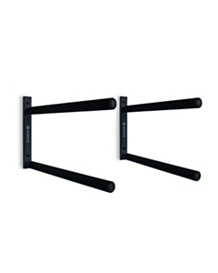 devoted double board storage rack black