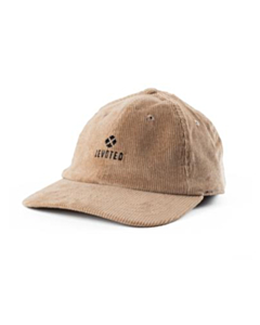 devoted corduroy six-panel cap tan