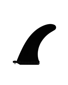 devoted center fin nylon 9" black