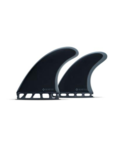 devoted CSF single tab quad fibreglass fin set black