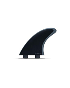 devoted CSF dual tab thruster fibreglass fin set black