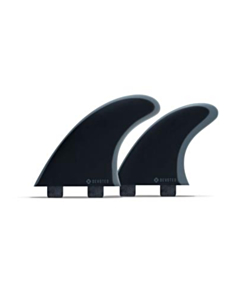 devoted CSF dual tab quad fibreglass fin set black