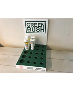 greenbush combi display dry oil & sunscreen/lipstick