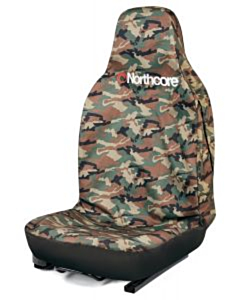 single waterproof car seat cover: camo