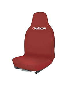 single waterproof car seat cover: red