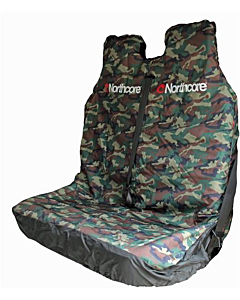 double waterproof van seat cover: camo