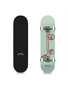 sancheski 7.75" mini logo green