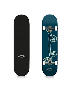 sancheski 8.0" mini logo dark blue