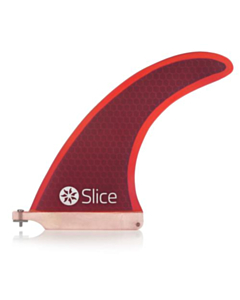 slice rtm hexcore us-box centre fin 8" red