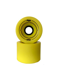 slide 70mm wheel set 78A lime (pack of 4 wheels)