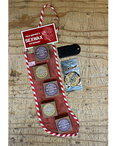 sex wax christmas sock