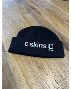 c-skins heavy knit beanie black