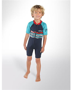 C C-KID Baby Shorti Waves-INK BLUE/TURQUOISE/RED-1