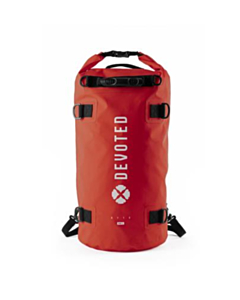 devoted dry bag backpack 40L red