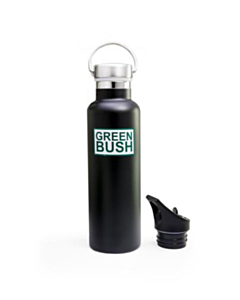 greenbush flask - standard - 621 ml - delivered with 2 lids