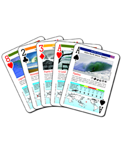 surf playing cards