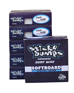 sticky bumps soft board original wax