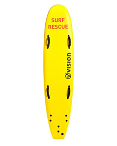 9'0 Rescue Board with Grab Handles
