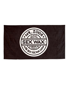 sex wax towel black