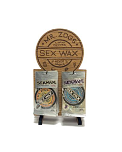 sex wax airfreshener display small (20cm wide x 36cm height)